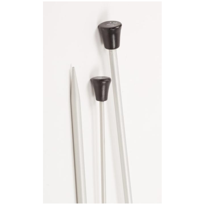 Agujas Rectas - Aluminio Drops Basic