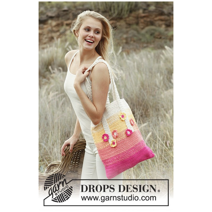 Tropical Fun - Bolso tejido a ganchillo